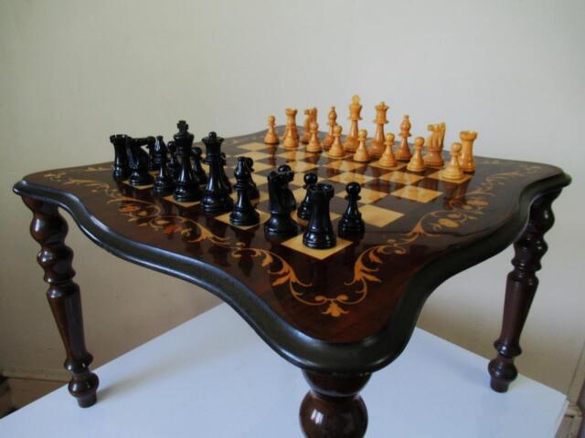 tabuleiro xadrez marchetaria marquetry chessboard