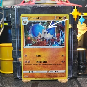 Cranidos HD Swirl Promo Cosmos Holo Sword & Shield Pokémon TCG SWSH274 - Picture 1 of 7