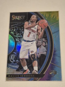 2017-18 Panini Select Concourse Tie-Dye Prizm – /25 - Ramon Sessions #70 Knicks - Bild 1 von 2