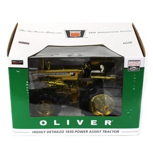 Gold Plated CHASE ~ 1/16 Oliver 4-78 Industrial Diesel Mighty Tow Cust-1562 - Picture 1 of 1