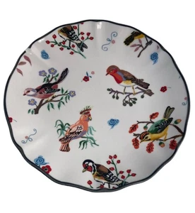 "Plato de postre Anthropologie Nathalie Leté Bird 8""" - Imagen 1 de 5