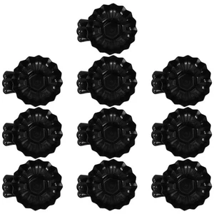  10 Pezzi Clip Natalizia Decorazione Natalizia Bellissimo Portacandele Candeliere - Foto 1 di 17