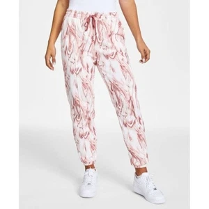 $49.50 Jenni Womens Sleep Jogger Pants Marble - Rose SMALL - Picture 1 of 7