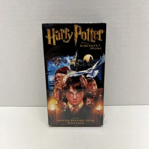 BRAND NEW Harry Potter & The Sorcerer's Stone (VHS; 2001) RARE Sealed Watermarks - Picture 1 of 6