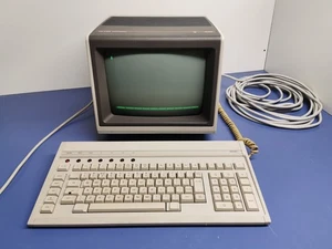 Philips PM 4499 Monitor Terminal Workstation Tastatur Work Computer Vintage - Bild 1 von 9