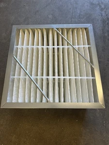 Glasfloss Header Style 24 x 24 x 12 Kunststoff Z PAK Luftfilter MERV 14 - Bild 1 von 3