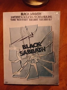 Black Sabbath Shattering Sounds aus 4 Alben Notenbuch  - Bild 1 von 8