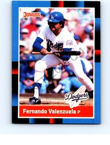 Fernando Valenzuela #61 Los Angeles Dodgers 1988 Leaf Excellent - Picture 1 of 2