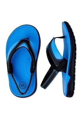 Chanclas deportivas Wonder Nation azules para niños pequeños talla 5-6 playa nuevas con etiquetas Foto 1 de 4
