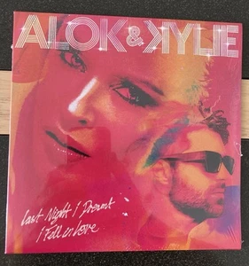 Kylie Minogue & Alok - Last Night I Dreamt I Fell In Love 7” Vinyl - Orange - Picture 1 of 2