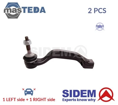 27038 TRACK ROD END RACK END PAIR FRONT SIDEM 2PCS NEW OE REPLACEMENT - Image 1 of 4