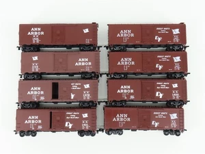LOT of 8 HO Scale Athearn AA Ann Arbor 40' Box Cars  - Picture 1 of 8