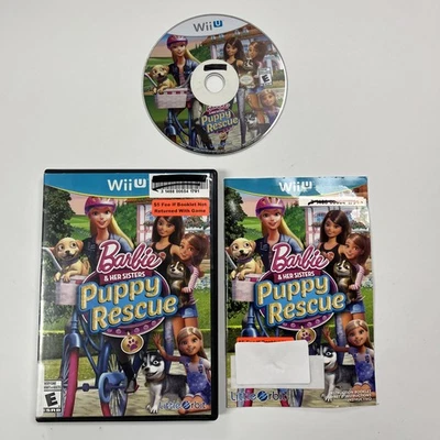 Barbie & Her Sisters Puppy Rescue (Nintendo Wii U, 2015) - Image 1 of 2