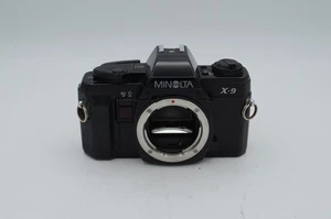 Minolta X-9 35mm Film Camera Body ONLY, Black (AS IS - For Parts/Repair) - Picture 1 of 6