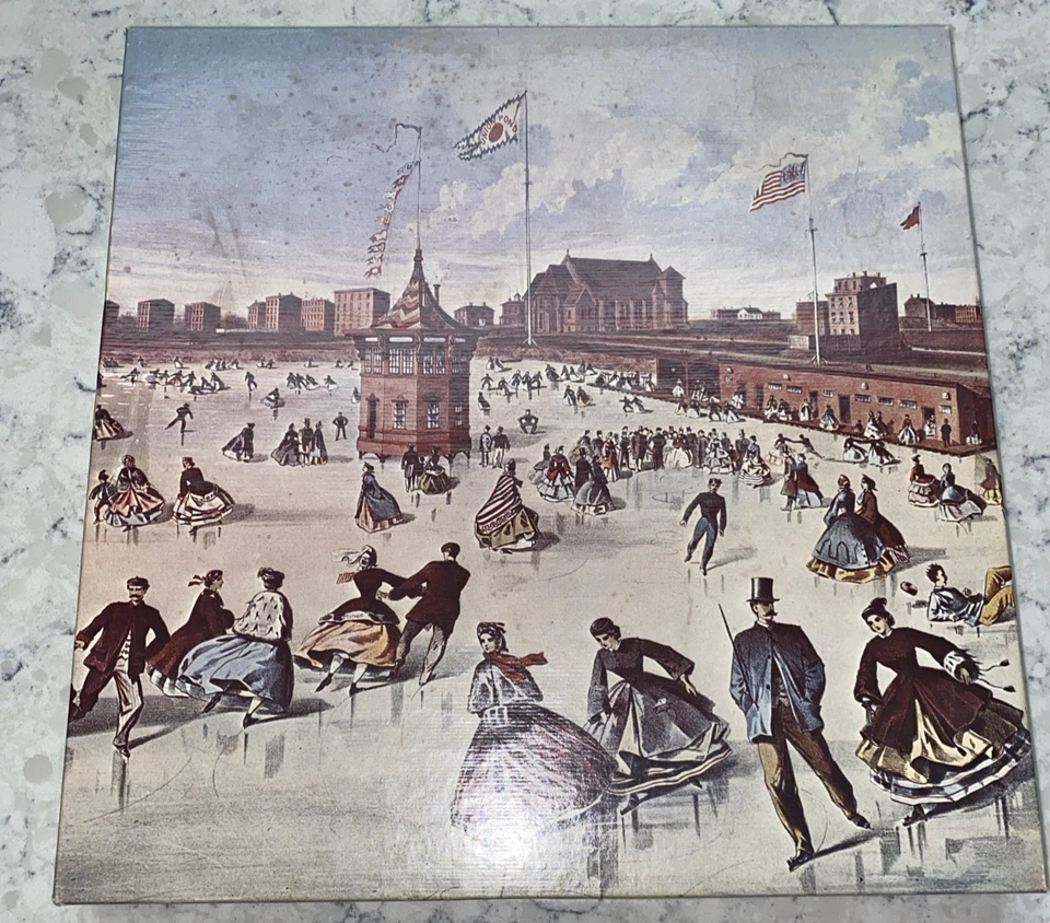 UNION POND PUZZLE - 1975 SARAH G KURZON - 551 PIECES 18"x24" (ONE MISSING PIECE) - Image 1 of 4