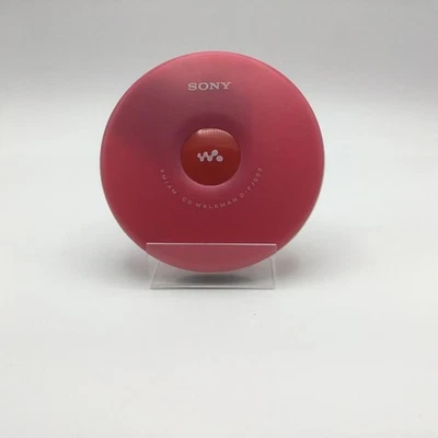 Sony Walkman - Reproductor de CD portátil - Sintonizador AM/FM - Rosa (D-FJ003/P) Foto 1 de 4