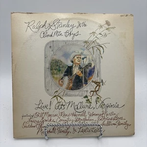 Ralph Stanley And The Clinch Mountain Boys-Live At Mcclure Virginia-1976 NM/VG - Picture 1 of 7