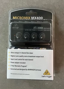 Behringer Micromix MX400 Line Mixer - Picture 1 of 4