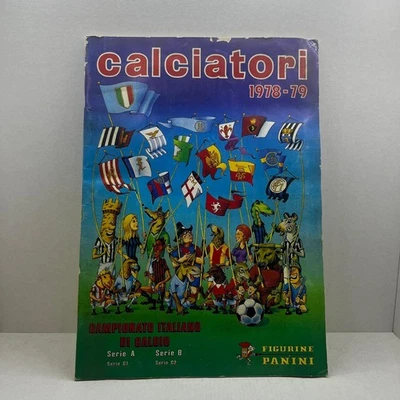 ALBUM FIGURINE CALCIATORI PANINI 1978-1979 NON COMPLETO(CIRCA 200 MANCANTI) - Immagine 1 di 4