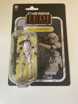 FIGURA DE ACCIÓN STAR WARS JEDI SOBREVIVIENTE 6" LANZACOHETES SOLDADO MOSC Foto 1 de 2