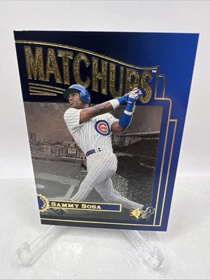 SP Marquee Matchups 1996 Sammy Sosa #MM16 Chicago Cubs Foto 1 de 2