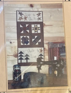 Vintage seltenes Quilter's Coop LIVE TO QUILT 1996 Quiltmuster #131 - Bild 1 von 3