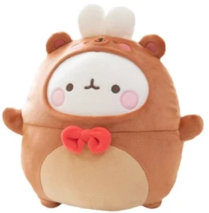Molang Official Plush Doll Series  Animal Friends Molang Bear Soft Doll 30Cm - Picture 1 of 3