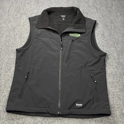 Blackhawk Warrior Wear Vest Mens Large Black Softshell Fleece Lined Weaver - Image 1 of 4