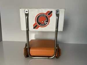 Vintage Cleveland Browns tragbares klappbares Sitzkissen - Bild 1 von 13
