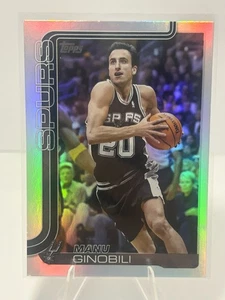 2025-26 Topps Flagship Rainbow Foil Manu Ginobili #262 San Antonio Spurs - Picture 1 of 2
