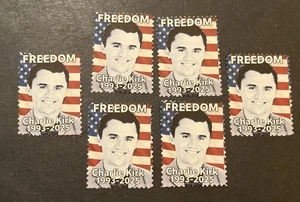 Charlie Kirk Freiheit Briefmarken RIP - Bild 1 von 1