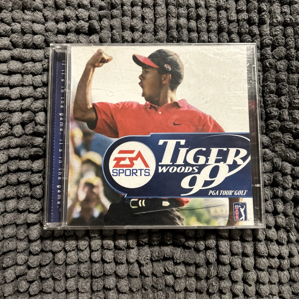 Vintage Pc Game Tiger Woods 99 PGA Tour Golf - Image 1 of 1