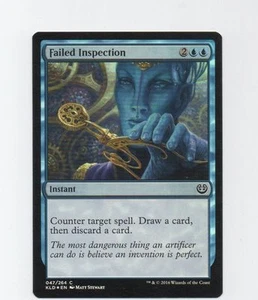FOIL Failed Inspection Kaladesh Magic The Gathering Blue instant Card MTG CCG - Picture 1 of 1