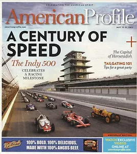 The Indy 500: A Century of Speed--2011 revista American Profile - Imagen 1 de 1