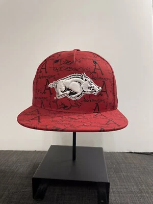 Arkansas Razorbacks Zephyr Original Snapback Hat Cap Adjustable Flat Bill - Image 1 of 4