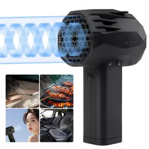 Car Violent Blower Handheld Turbo Jet Fan Brushless Motor High Power Duct Fan - Picture 1 of 24