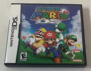 Nintendo DS SUPER MARIO 64 Videospiel JUST THE BOX ~ kein Spiel - Bild 1 von 3