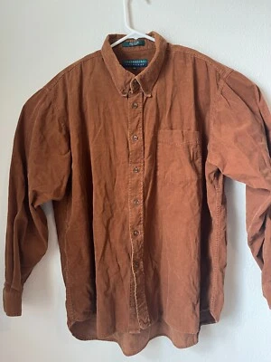 DE COLECCIÓN Claybrooke Exterior Pana Chamarra Manga Larga Con Botones Para Hombre’s 2XL Foto 1 de 4