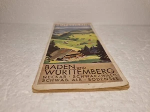 ANTIKER TOURISTENFÜHRER BADEN + WÜRTTEMBERG DEUTSCHLAND 1930er SCHAEFER BERLIN - Bild 1 von 13