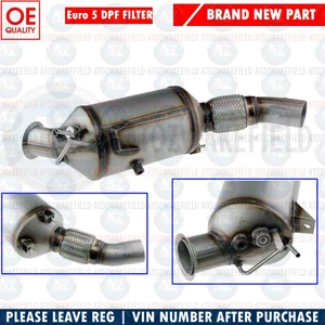 FOR BMW 114d 116d 118d 120d 125d 316d 318d 320d X3 DIESEL PARTICULATE DPF FILTER - Picture 1 of 2