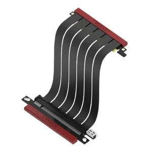 Lian Li SSU-ACC-PCIE4-14-90D PCIe 4.0 schwarz Verlängerung Riser Kabel 140 mm NEU - Bild 1 von 3