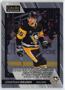 2023-24 O-Pee-Chee Platinum Jonathan Gruden Rookie Base Pittsburgh Penguins #231 - Imagen 1 de 2