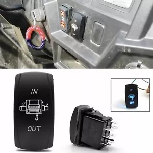 Blue ON/OFF LED Light Bar Rocker UTV Switch For Can-Am Commander Maverick 1000 - Bild 1 von 10