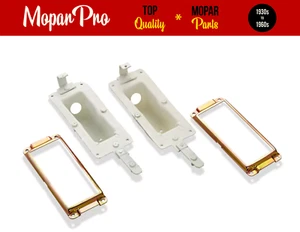 FOR 1946 1947 1948 PLYMOUTH P15 CONVERTIBLE WOODY PARKING LIGHT HOUSINGS WOODIE - Bild 1 von 4