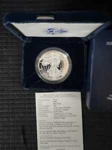 2006 W Proof American Eagle Silver One Dollar Coin - Picture 1 of 4