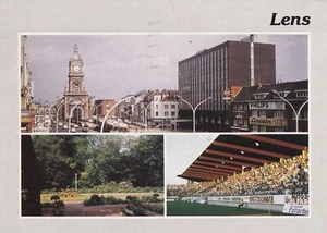 AK Ansichtskarte Postkarte 10x15cm LENS PAS-DE-CALAIS Stadion Bollarert gestempelt 1988 - Bild 1 von 1