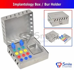 Zahnchirurgische Instrumente leere Sterilisationsbox für chirurgische Implantatwerkzeuge - Bild 1 von 4