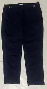 New York & Company dunkelblaue Stretchhose für Damen 8 Zoll erhöht Größe 2 ~ 28 x 23 - Bild 1 von 11