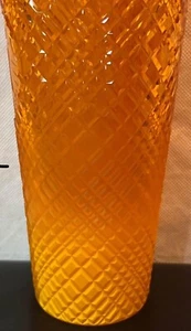 RAR Starbucks Tumbler Tasse 2022 Mango Gradient Ombre Jeweled Studded 24 oz Venti - Bild 1 von 8
