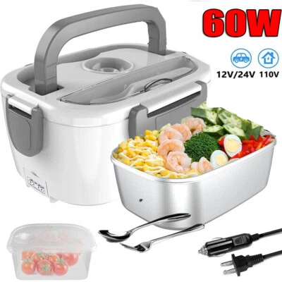 110v Loncheras Electrica Para Comida Calentar El Almuerzo Caliente Trabajo Carro - Imagem 1 de 4